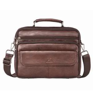 밀레바노 남성 대형 가죽가방 크로스백 MV-7108 캐주얼 데일리 숄더백
