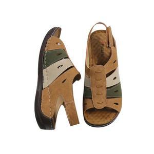 폭신폭신 발편한 펀칭삼색 수제샌들