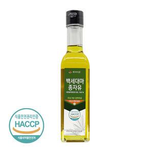 백세식품 대마종자유 250ml 3+1병 HACCP 인증 저온압착착유 햄프씨드오일