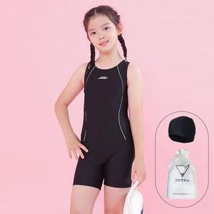 [제테스] 여아 반신 3부 생존수영 실내수영복 G_2i531