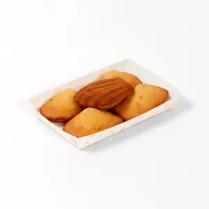 (DK) DK-2호 일회용 떡 디저트 포장 접시 사각 종이 트레이 1박스 1000개