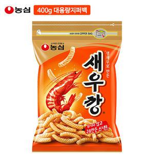 농심 새우깡 대용량 400gx6봉(1box)/노래방새우깡