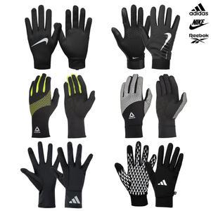 나이키 아디다스 리복 런닝 글러브 겨울 축구 등산 자전거 러닝 스포츠 장갑 스마트폰 터치