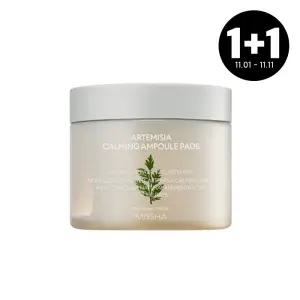 [1+1][미샤] 개똥쑥 진정 앰플 패드 50매