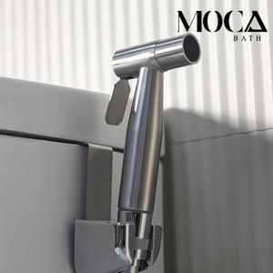 모카바스 변기샤워기 욕실 스프레이건 스텐 청소건 화장실 베란다 다용도 미니 샤워 청소 PVC 물때 방지