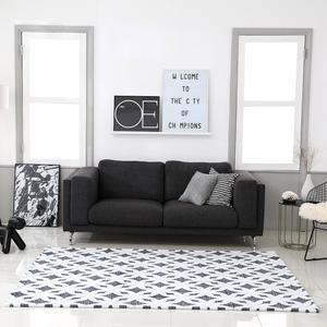 [리앤데코]플라워코인 동전 극세사러그 카페트 200x250cm