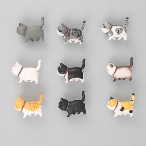 큐티 고양이 냉장고자석 현관문마그넷 마스크 걸이 인테리어 자석 집들이선물 9종 세트