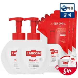 [랩신] 토탈 핸드워시 본품 500ml x 2개 + 450ml 리필 3개  + 증정지급
