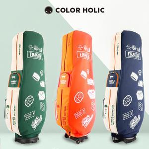 컬러홀릭 골프백 항공커버 스티커 디자인 씌우는 항공백