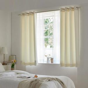 [텐바이텐]테리 항균 암막 아일렛 커튼 80x160(cm) 작은창 가리개