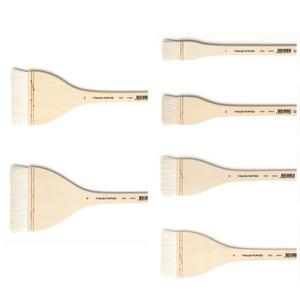 화홍 100 배경 평붓 (백붓) 천연모 1-9호 수채화 아크릴화 유화 일러스트 회화 바탕붓