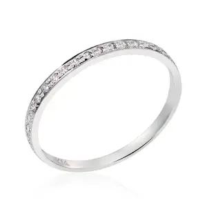 [비앤비골드] 14K/18K 촘촘 큐빅 가드링 반지 NPR35357