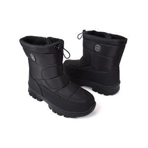 [재입고] 딕슈 남성 퍼 안감 지퍼 패딩 털 부츠 방수 방한화 SN1BTMA979