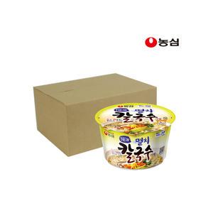 농심 멸치 칼국수 컵라면 사발 75g x 16개 한박스