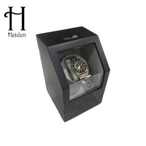 [하이덴][Heiden] 하이덴 프리미어 싱글 와치와인더 HD009-Black Wood 명품 시계보관함 1구