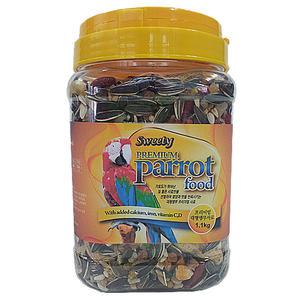 PSP 프리미엄 대형앵무사료1.1kg [대형앵무새모이][썬코뉴어,뉴기니아사료]
