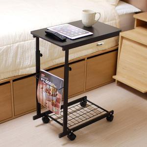 원목 이동식 높이조절 사이드테이블 침대 쇼파 수납 협탁 책상 ONA-608