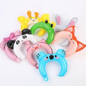 파티풍선 생일 기념일 파티 동물 애니멀 풍선 머리띠