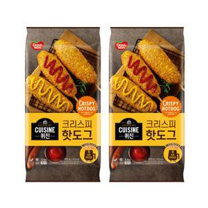동원 퀴진 크리스피 핫도그 400g, 2개