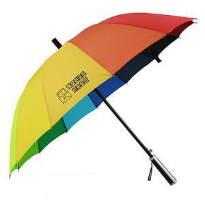 무지개우산 인쇄 자동장우산 학교 학생 초등 양심우산