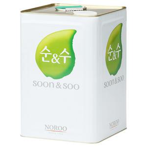 노루페인트 순앤수100 플러스 백색 15L 친환경페인트 내부 실내 수성