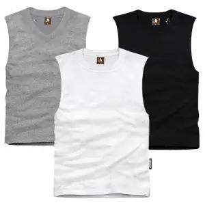 [하프클럽/칼카니]칼카니 여름 순면30수 라운드/V넥 나시(M-3XL)