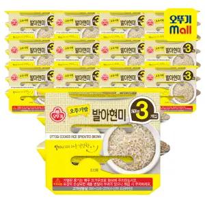 오뚜기밥 발아현미 210g 36개