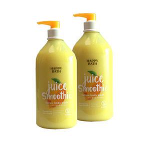 해피바스 주스스무디 옐로우 바디워시 820g x2개