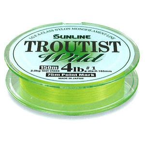 (선라인)트라우티스트 와일드 (송어전용라인)루어낚시