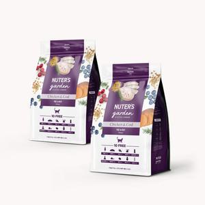 누터스가든 고양이사료 치킨앤대구 캣 4kg 유리너리 요로 닭고기 기호성