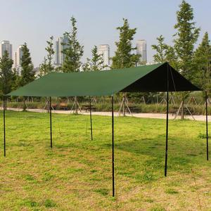 캠프빌리지 블랙코팅 렉타타프 5x4m L 카키