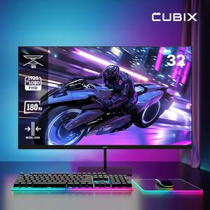 큐빅스 32인치 모니터 165Hz 게이밍 CX320F165 FHD 스피커 광시야각 HDR