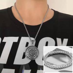 남자목걸이 후원목걸이 반지목걸이줄 체인목걸이 힙한목걸이 왕진주목걸이 4mm 용골 남자백금목걸이