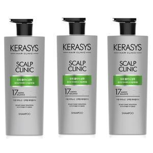 케라시스 두피클리닉 샴푸 750ml 3개 /린스 도브샴푸