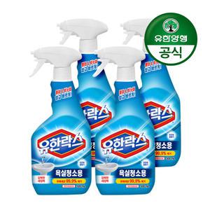 유한락스 유한락스 욕실청소용 세정제 500ml x 4개 외
