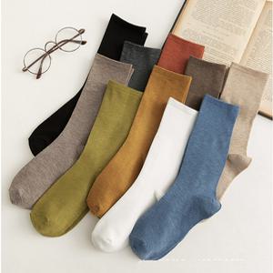 데일리 패션 무지 긴목 장목 스트릿 양말 단체 대량