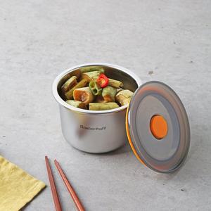 [livinglike][레벤호프]전자레인지 스텐 밀폐용기(원형440ml)