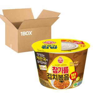 오뚜기 컵밥 참기름 김치볶음밥 264g 12개