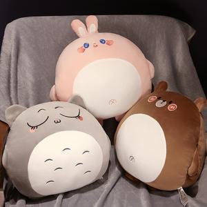 TAOMI 동물 캐릭터 인형 쿠션 무릎담요