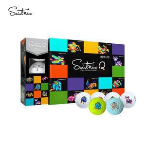 넥센 세인트나인Q 3피스 골프공 화이트 컬러볼 하프더즌 6구 12구 18구