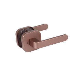엔젤금속 ALX 55 브라운 버튼형잠금 방문손잡이 화장실 욕실 나무문 ABS도어 도어핸들  문고리