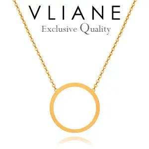 18K 빅써클 목걸이