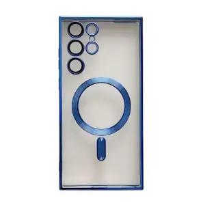 갤럭시 S22 울트라 맥세이프 케이스 클리어 메탈 그린