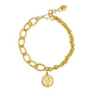 갤러리아 여자 순금 팔찌 볼 체인 코인 24K 18.75g 18K장식