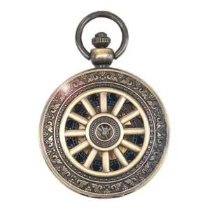 [하프클럽/]남자 코퍼 엔틱 기념일 선물 목걸이 팬던트 회중 시계