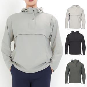 [김영주골프] 남성 후디 윈드컷 우븐 스판 골프 아노락 후드점퍼 KOSMJP01