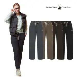 [비버리힐스폴로클럽]여성 코듀로이 골덴 기모 와이드 팬츠 SL251