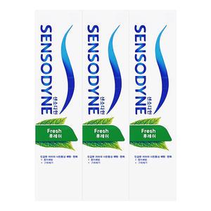센소다인 후레쉬 치약 100g 3개