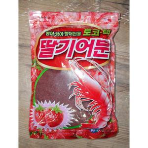 파란낚시 토코텍 딸기어분 민물떡밥