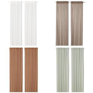 이케아 SILVERLONN 실벨뢴 속커튼 한쌍 145x250cm